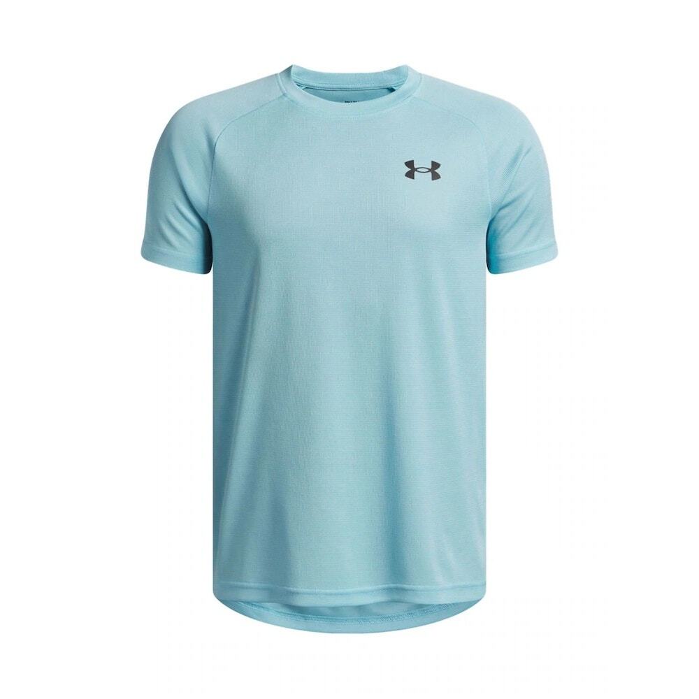 Under Armour Blue Tech Textured Short Sleeve Shirt